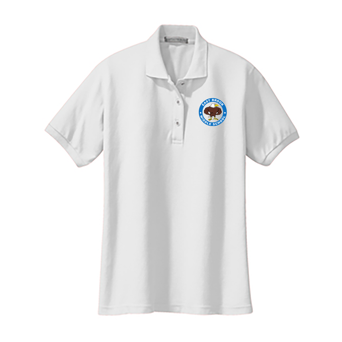 East Brook Middle School Ladies Silk Touch™ Polo