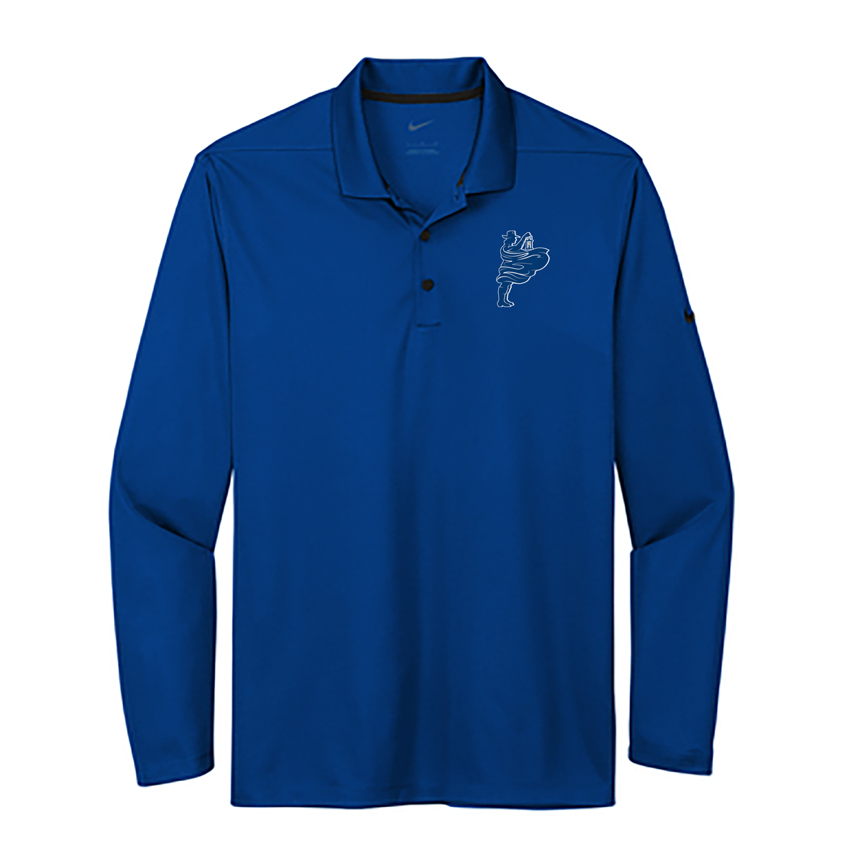 Collegiate School Nike Dri-FIT Micro Pique 2.0 Long Sleeve Polo