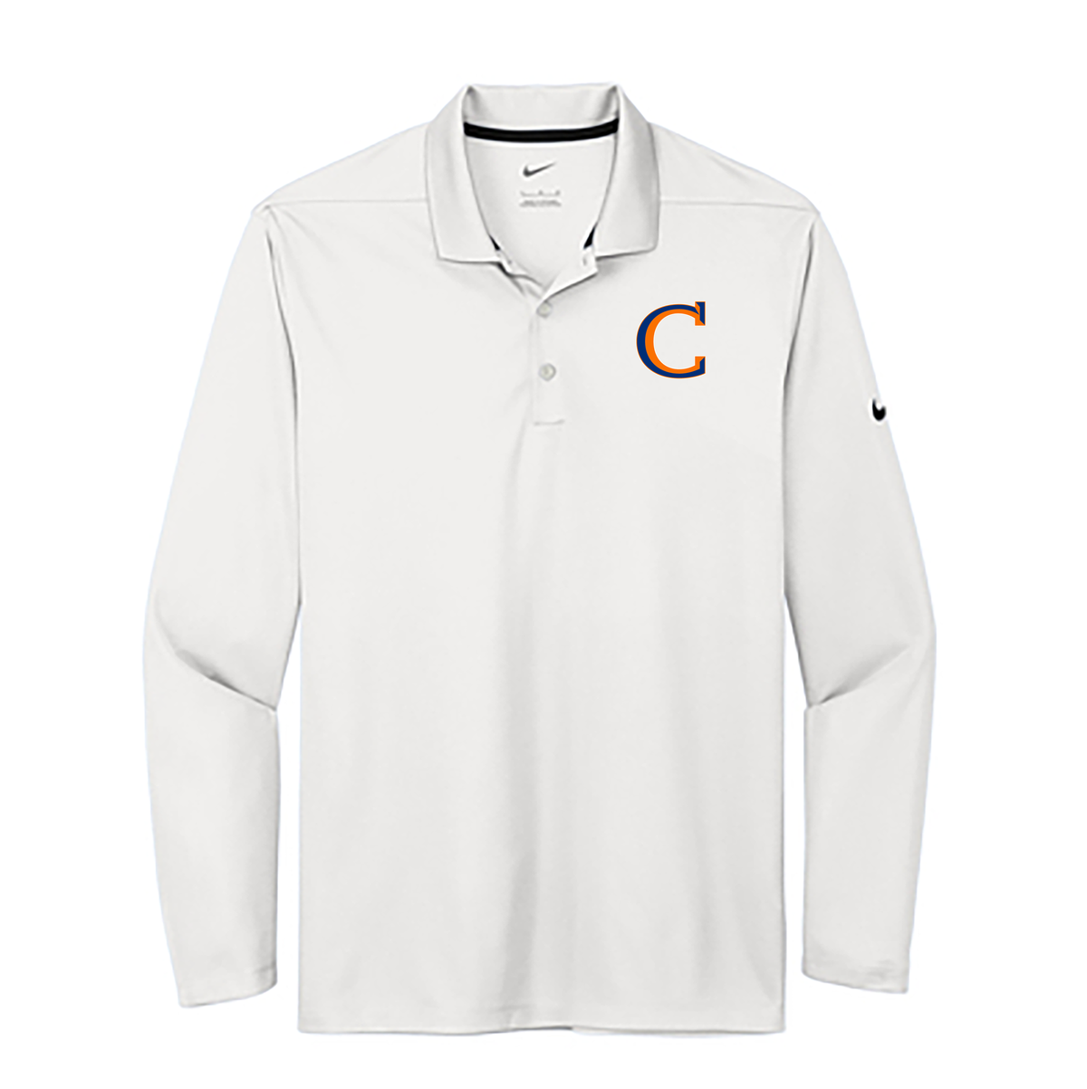 Collegiate School Nike Dri-FIT Micro Pique 2.0 Long Sleeve Polo