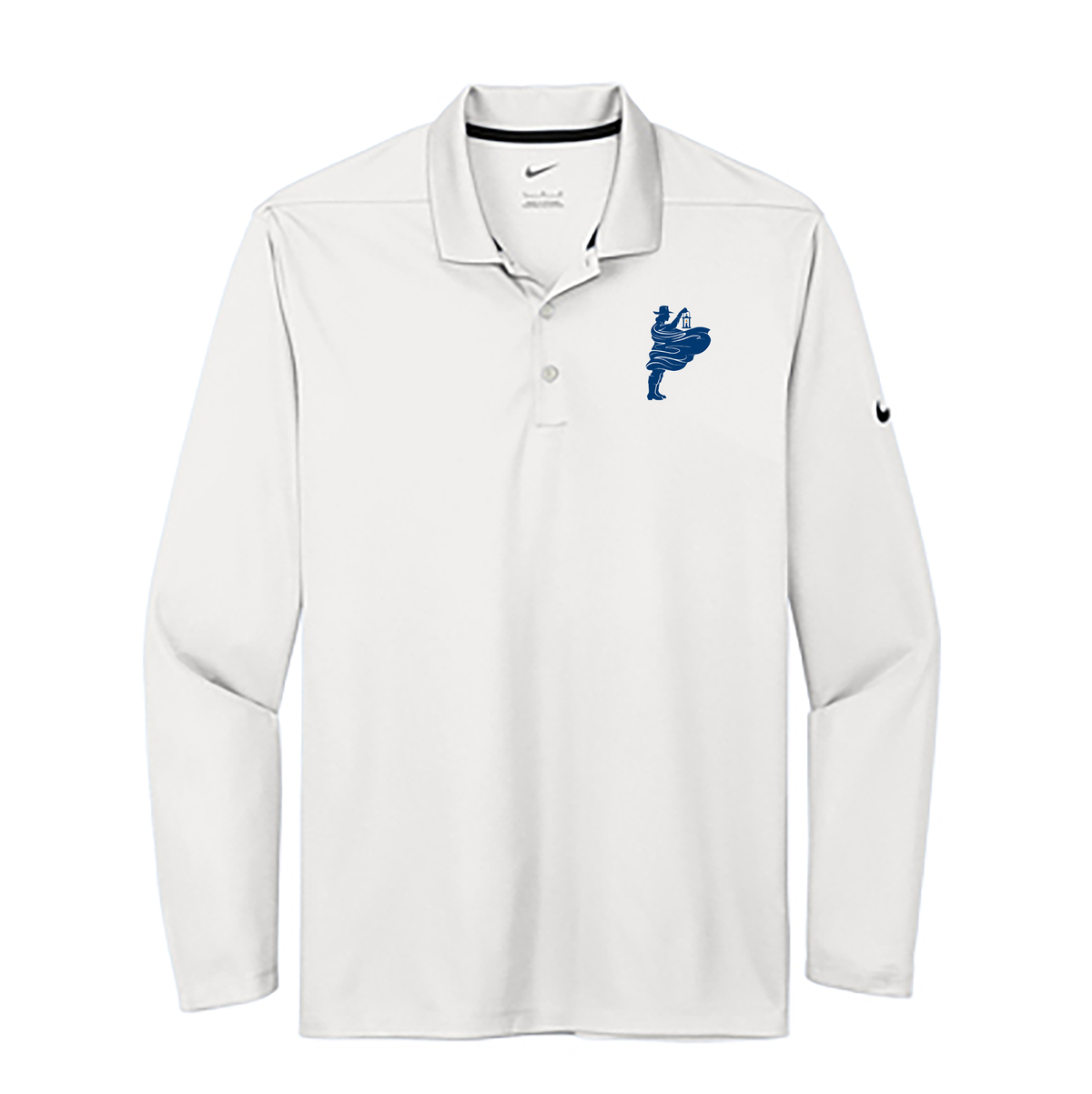 Collegiate School Nike Dri-FIT Micro Pique 2.0 Long Sleeve Polo