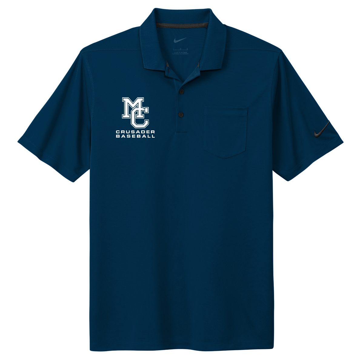 Morris Catholic Crusaders Baseball Nike Pocket Polo