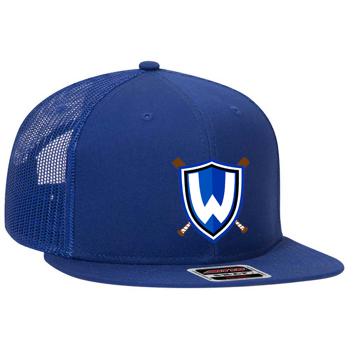 Warrior Baseball Academy Flat Bill Mesh back Trucker