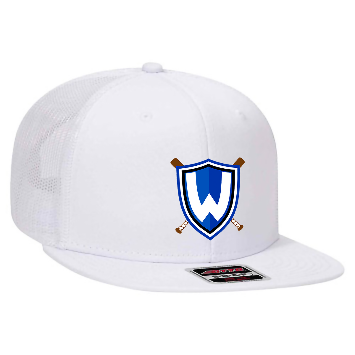 Warrior Baseball Academy Flat Bill Mesh back Trucker