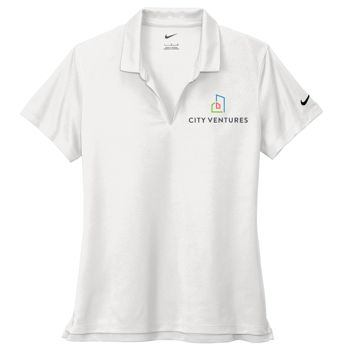 City Ventures Ladies Nike Dri-FIT Micro Pique 2.0 Polo