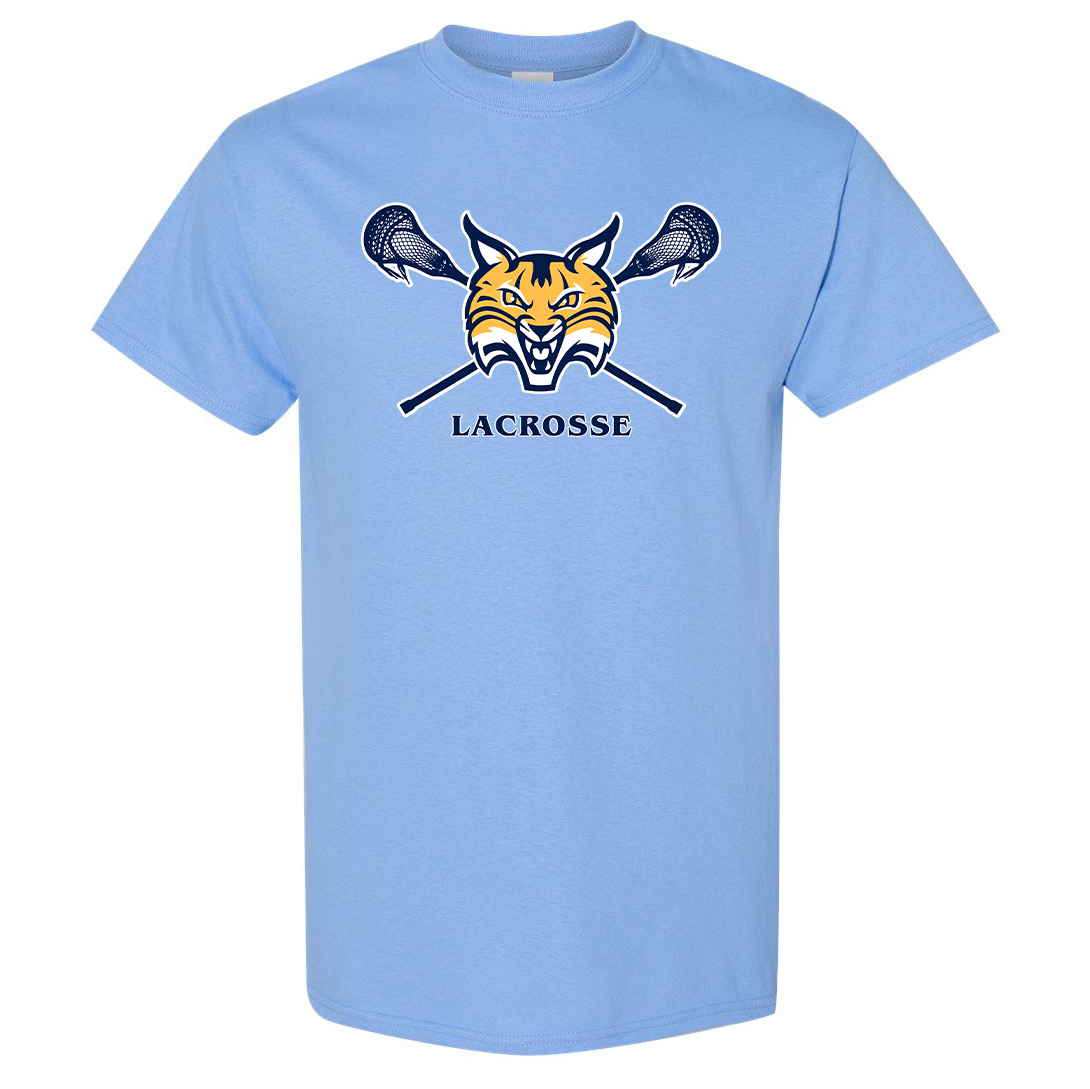 Quinnipiac Men's Lacrosse Gildan Heavyweight Cotton T-Shirt