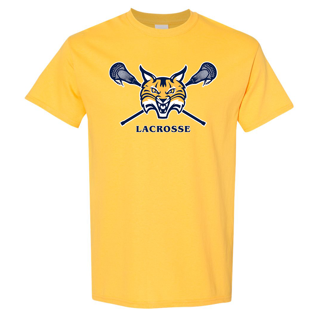 Quinnipiac Men's Lacrosse Gildan Heavyweight Cotton T-Shirt