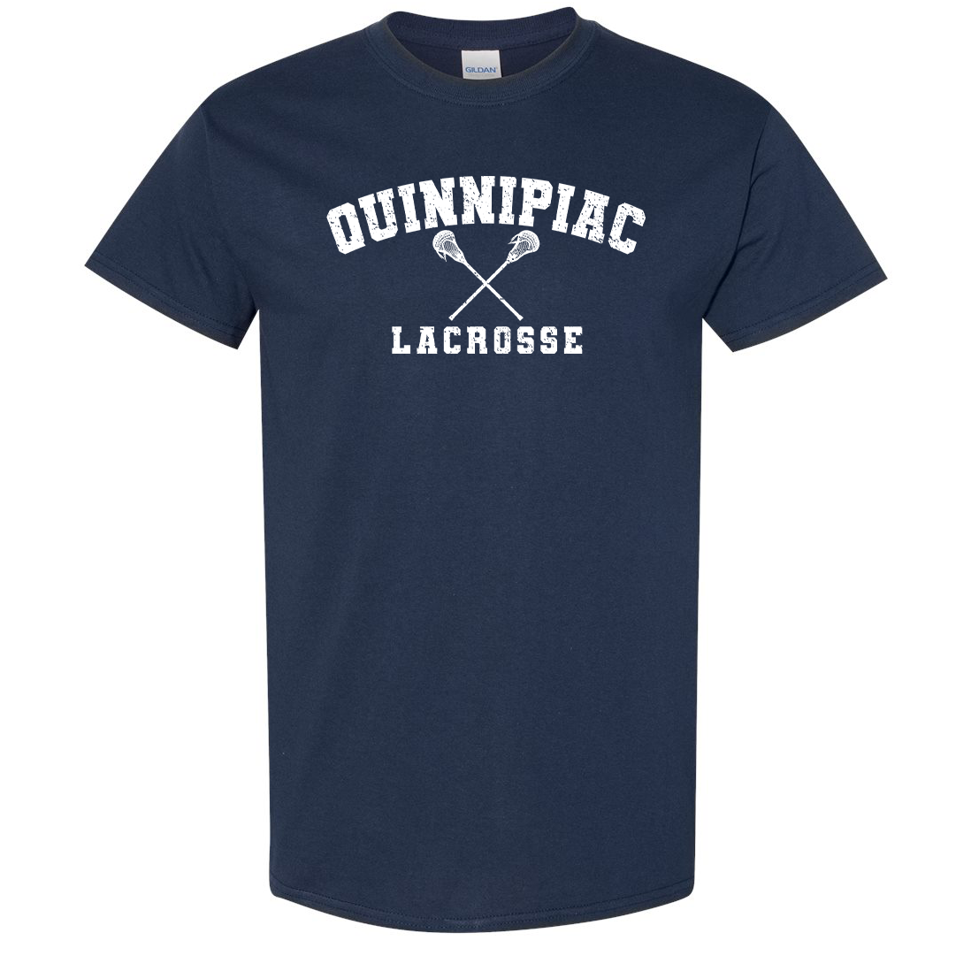 Quinnipiac Men's Lacrosse Gildan Heavyweight Cotton T-Shirt