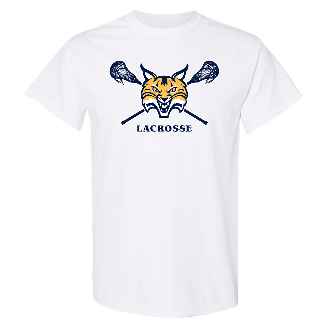 Quinnipiac Men's Lacrosse Gildan Heavyweight Cotton T-Shirt