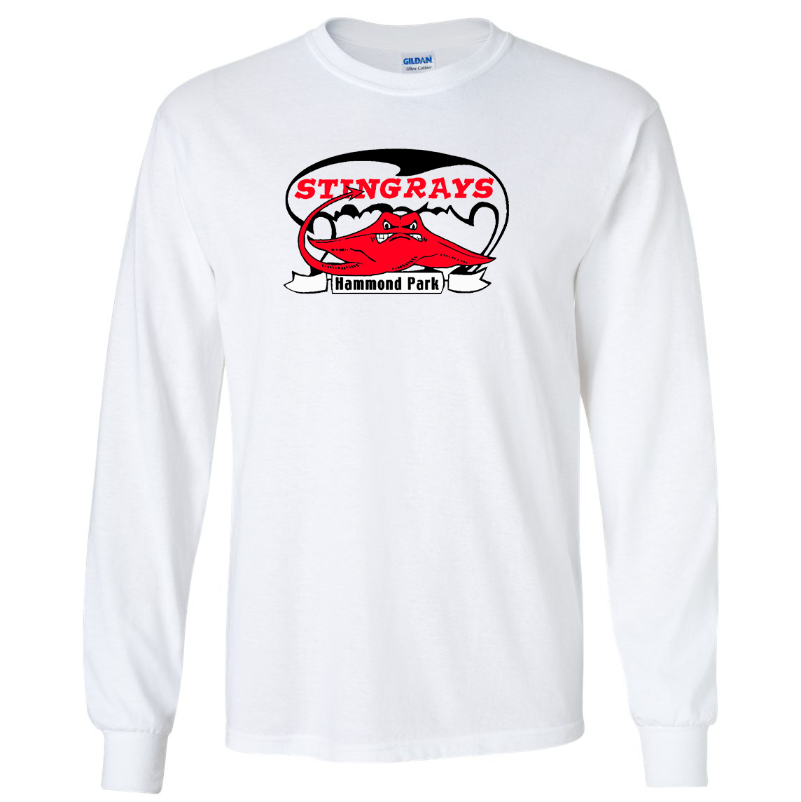 Hammond Park Stingrays Gildan Ultra Cotton Long Sleeve Shirt