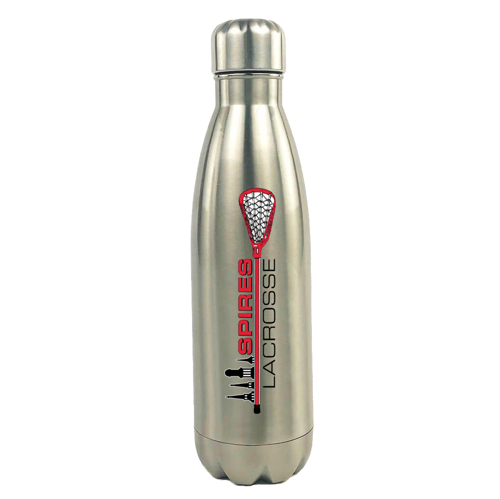 Spires Lacrosse Stainless Steel Water Bottle