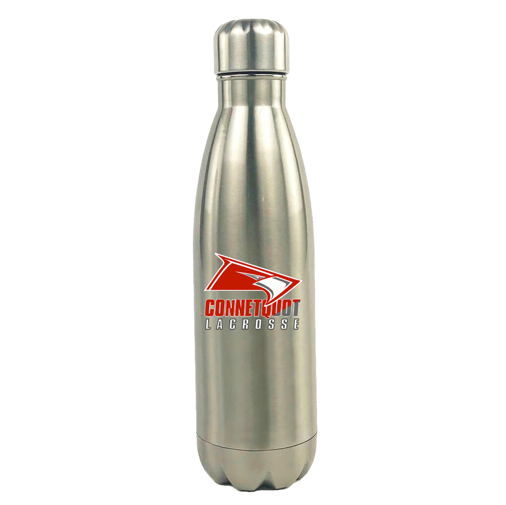 Connetquot Youth Lacrosse Stainless Steel Water Bottle