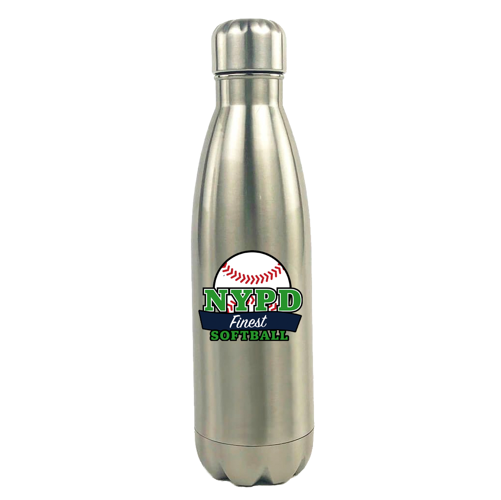 NYPD Softball  Stainless Steel Water Bottle