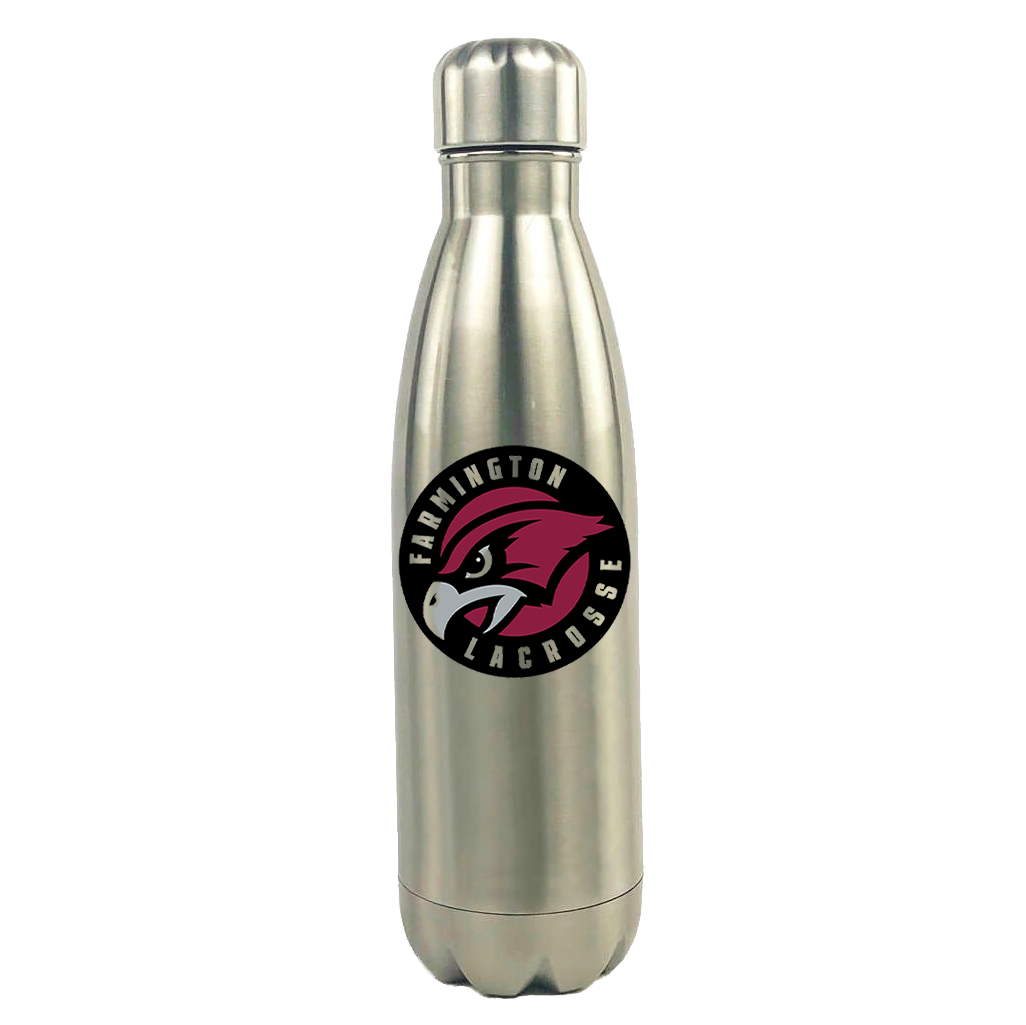 Farmington Lacrosse Stainless Steel Water Bottle