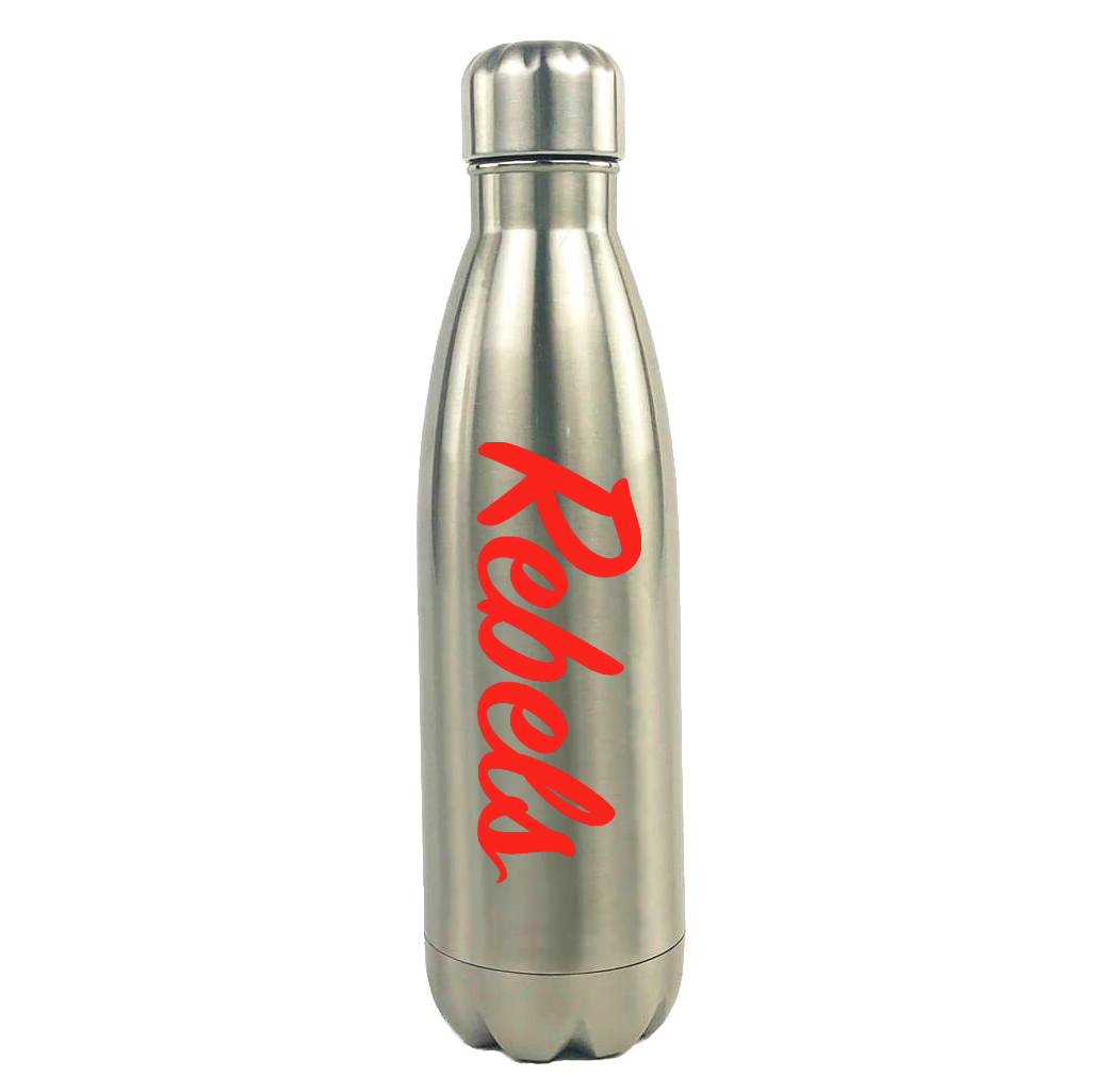 Rebels Lacrosse Stainless Steel Water Bottle