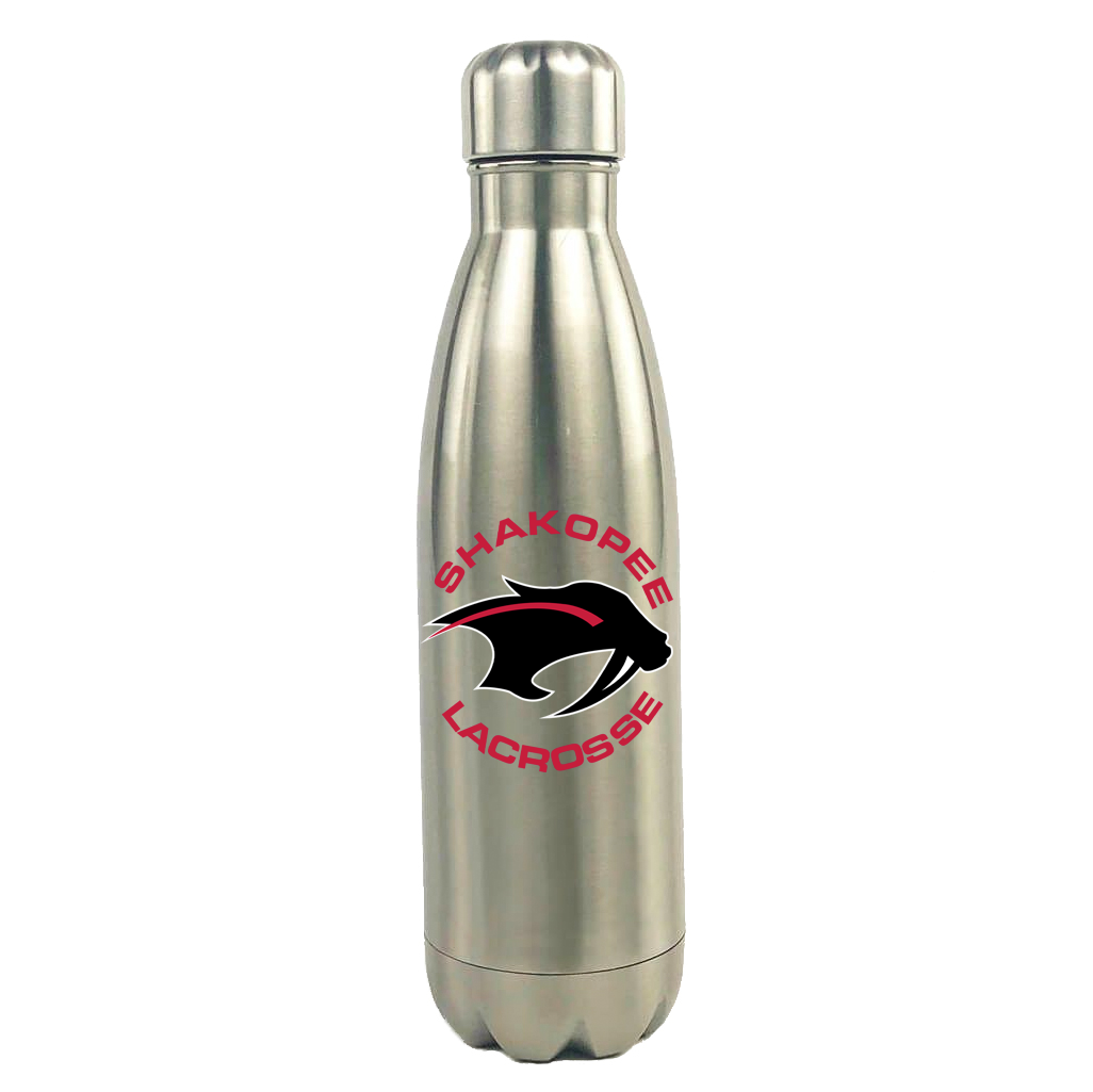 Shakopee Lacrosse Stainless Steel Water Bottle