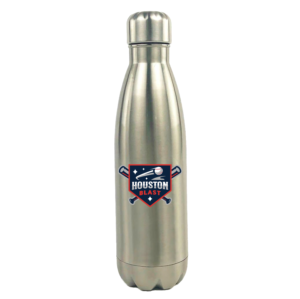 Houston Blast Baseball  Stainless Steel Water Bottle