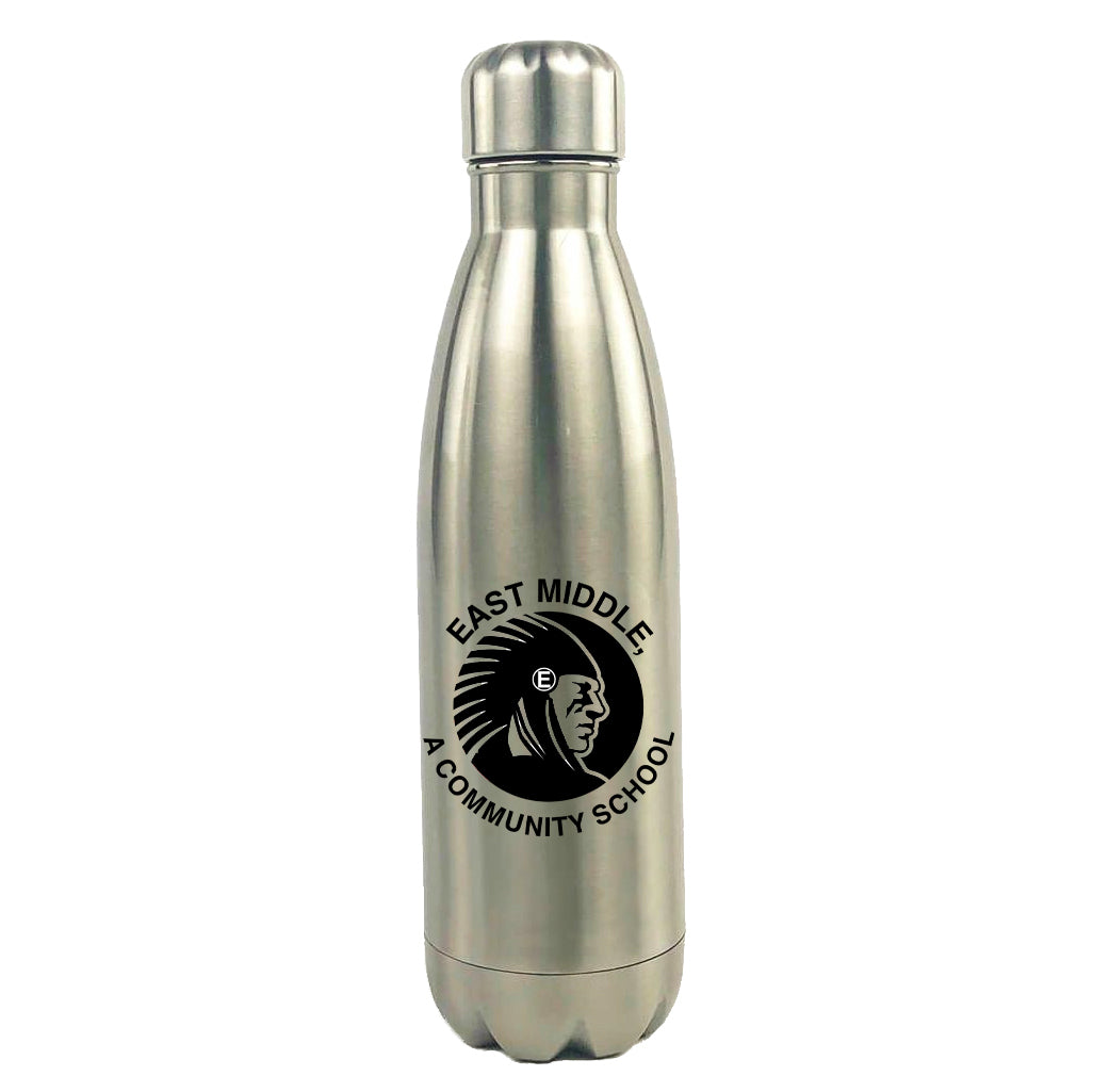 East Middle School Stainless Steel Water Bottle