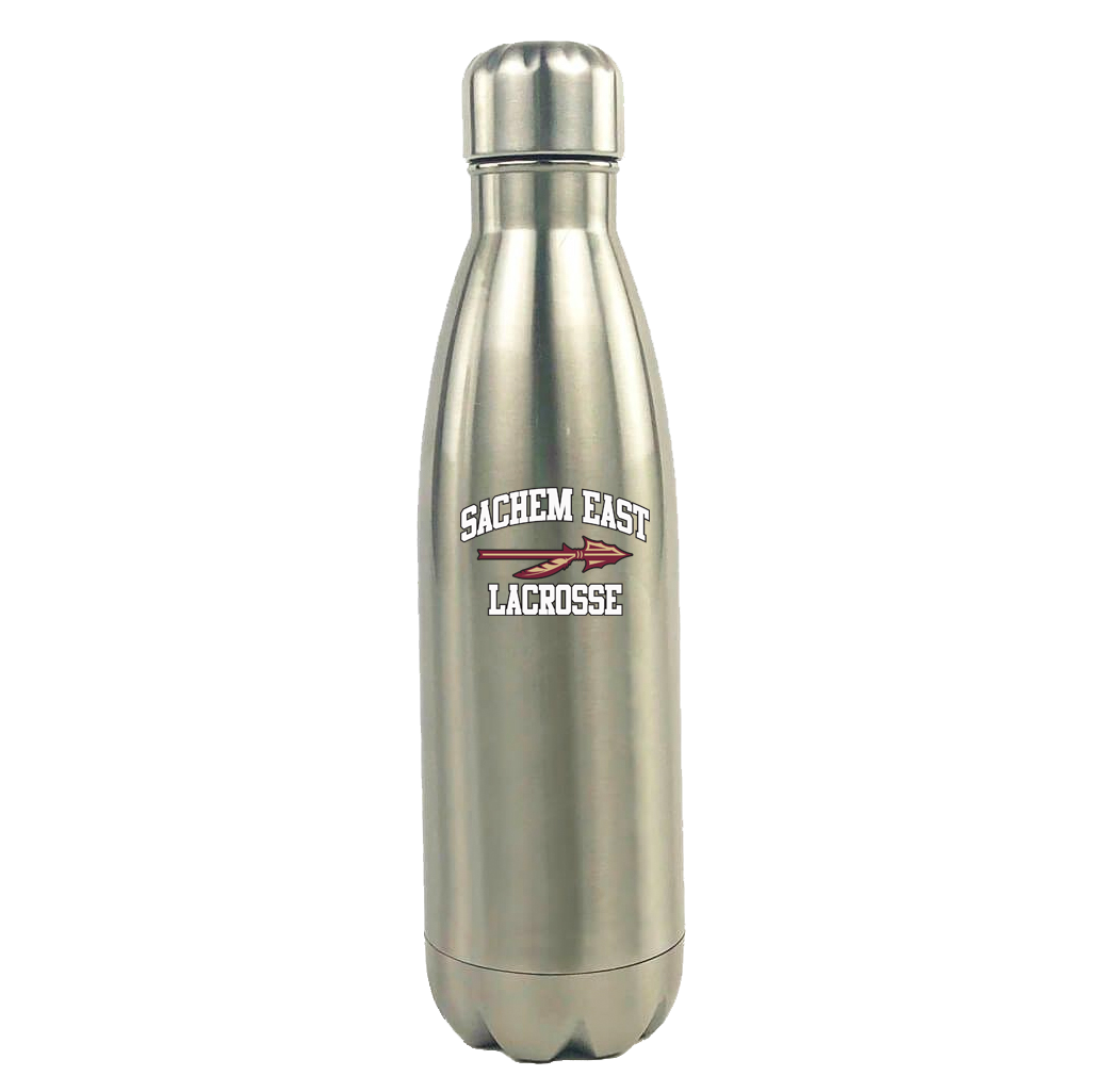 Sachem East Lacrosse Stainless Steel Water Bottle