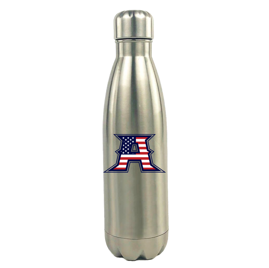 All American Baseball Stainless Steel Water Bottle