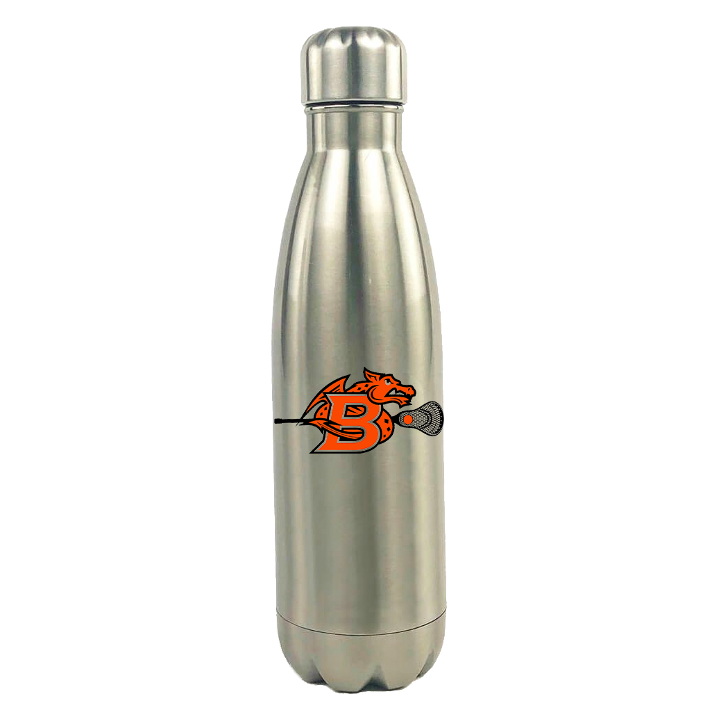 Brunswick Dragons Lacrosse Stainless Steel Water Bottle