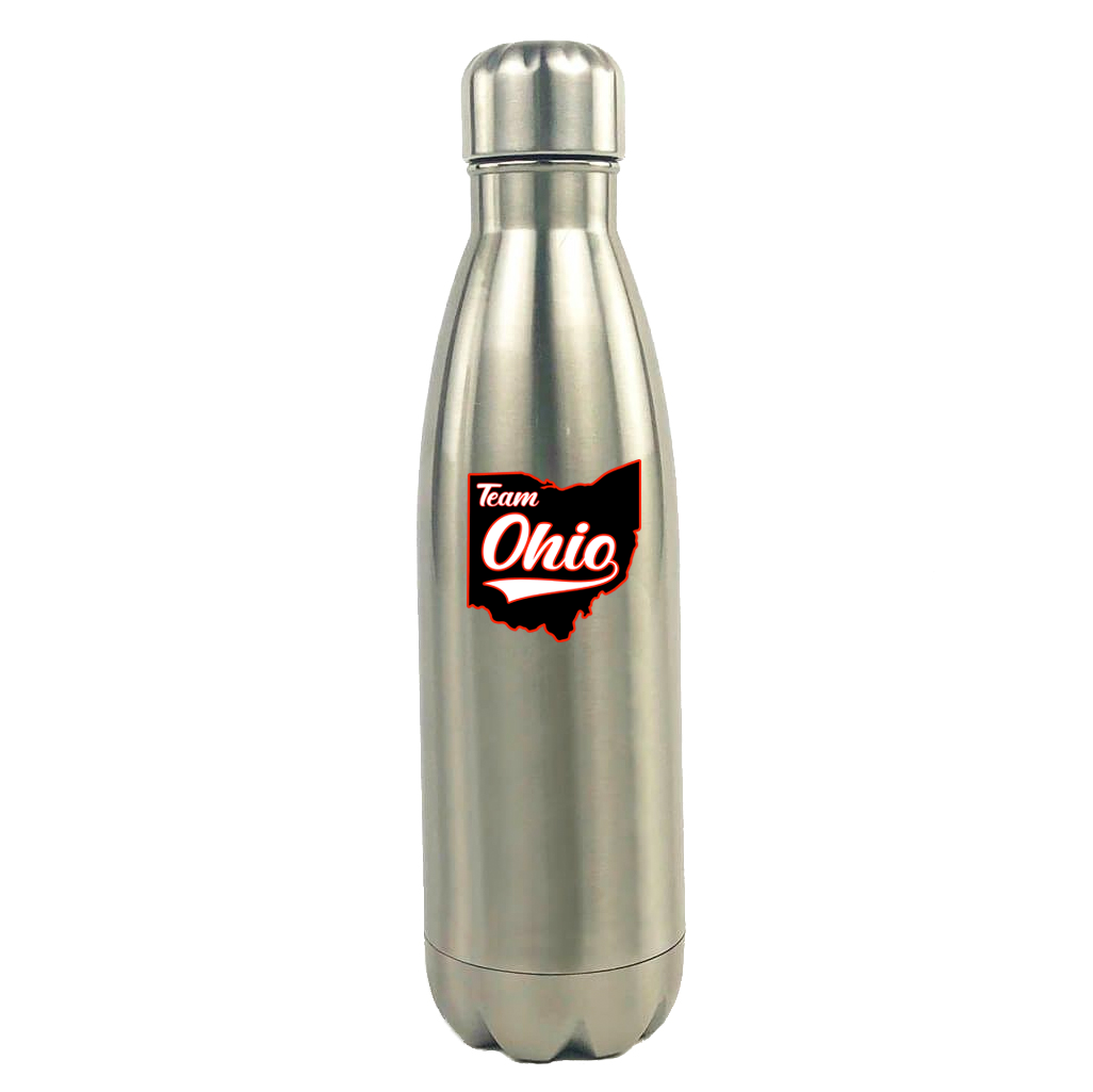Team Ohio Fastpitch Stainless Steel Water Bottle