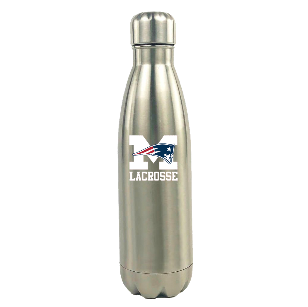 Metro Christian Lacrosse Stainless Steel Water Bottle