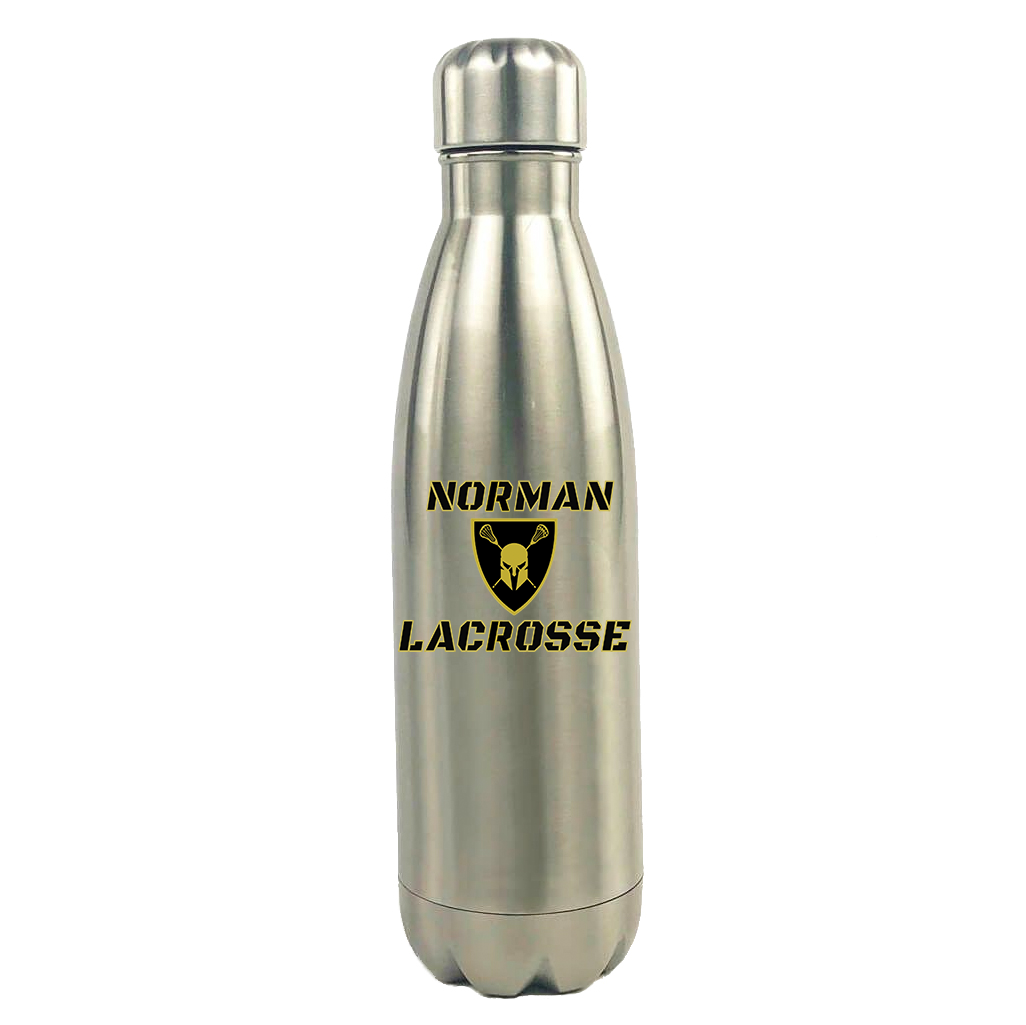 Norman Lacrosse Stainless Steel Water Bottle