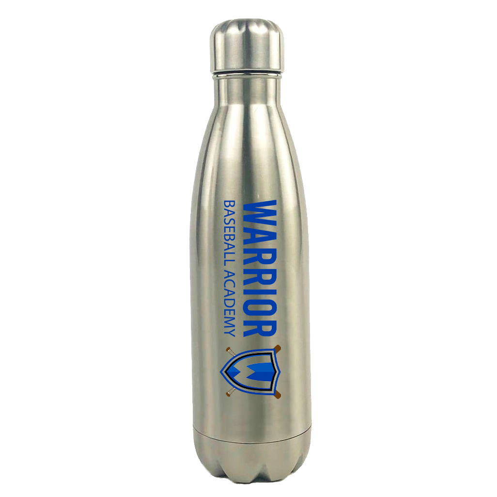 Warrior Baseball Academy Stainless Steel Water Bottle