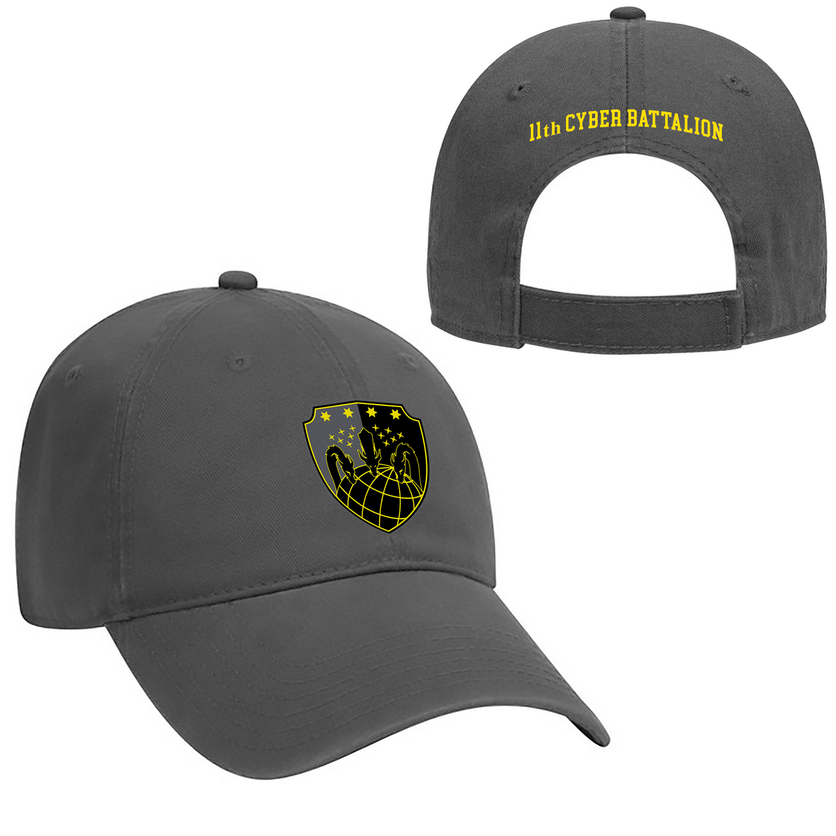 11th Cyber Battalion Garment Washed Dad Cap