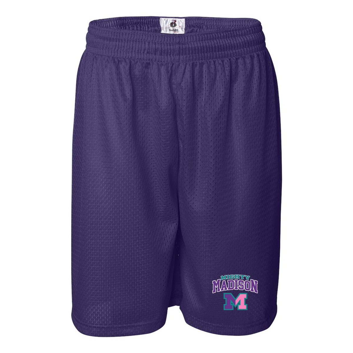 Mighty Madison Badger Pro Mesh Shorts w/ Pockets