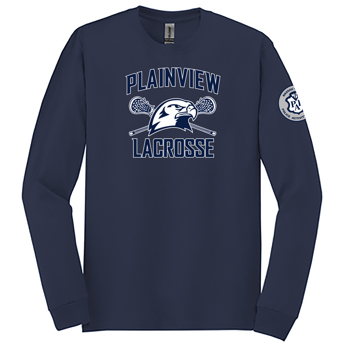 Plainview PAL Lacrosse Cotton Long Sleeve Shirt