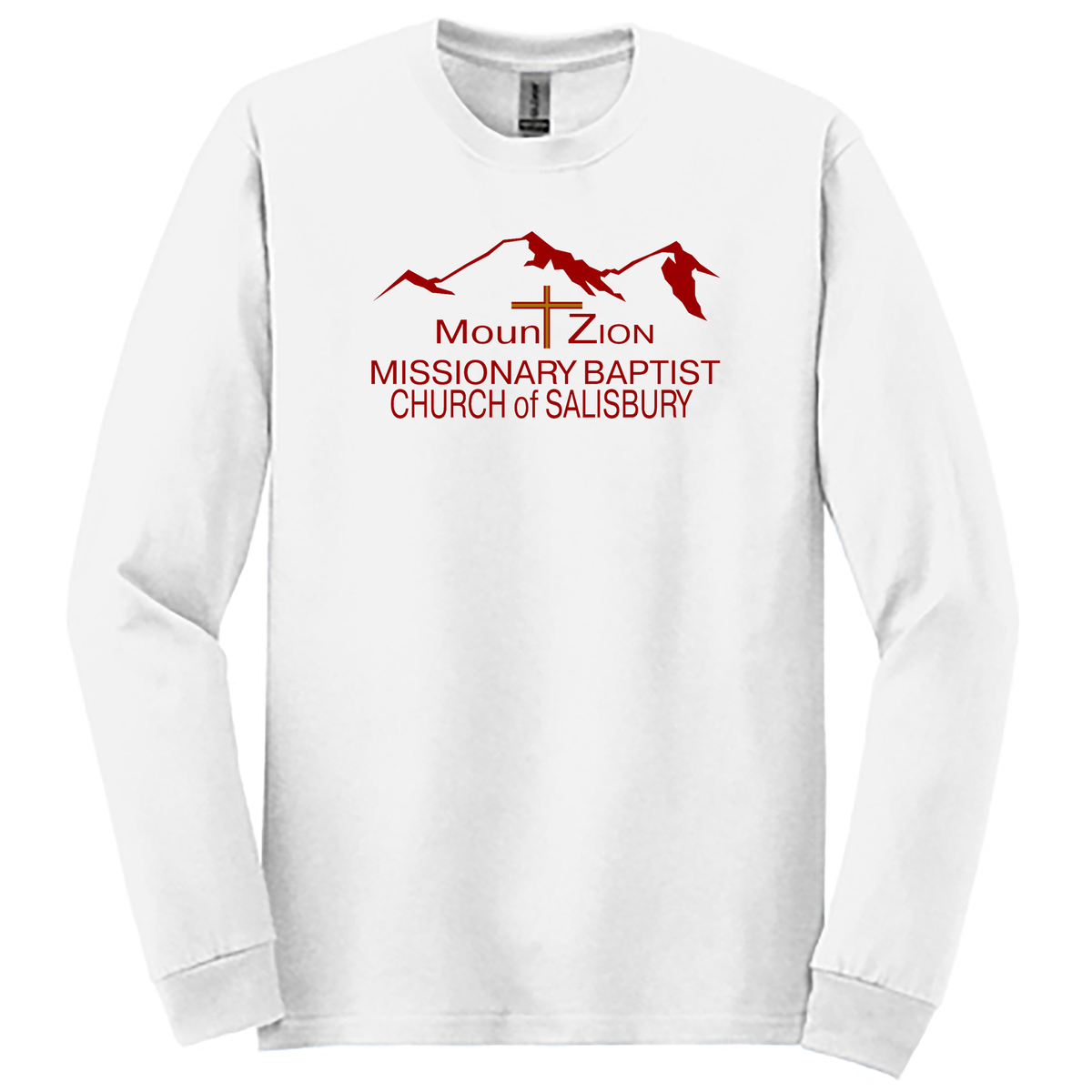 Mount Zion Missionary Baptist Church Gildan Ultra Cotton Long Sleeve Shirt