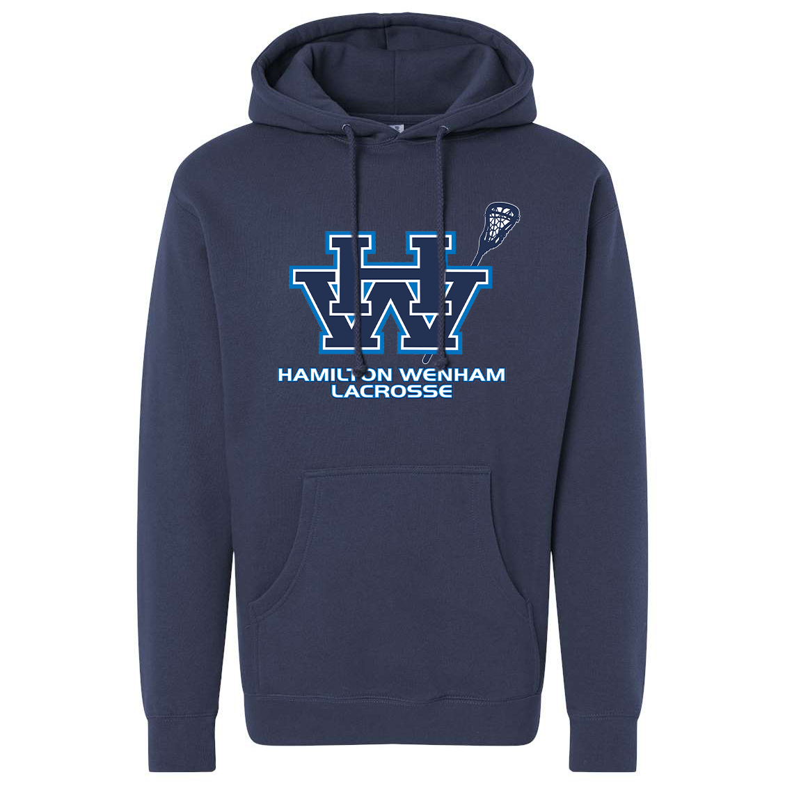 Hamilton Wenham Lacrosse Premium Heavyweight Hoodie