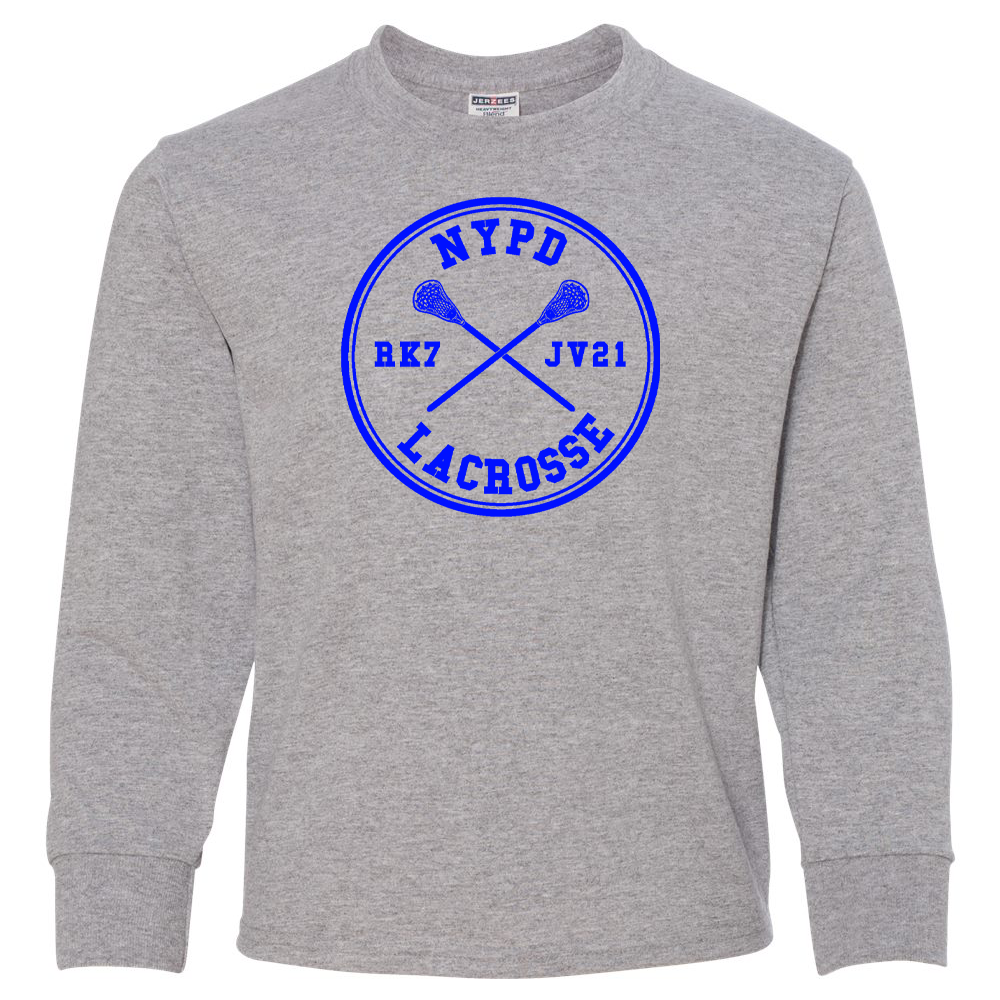 NYPD Lacrosse DriPower Youth Long Sleeve