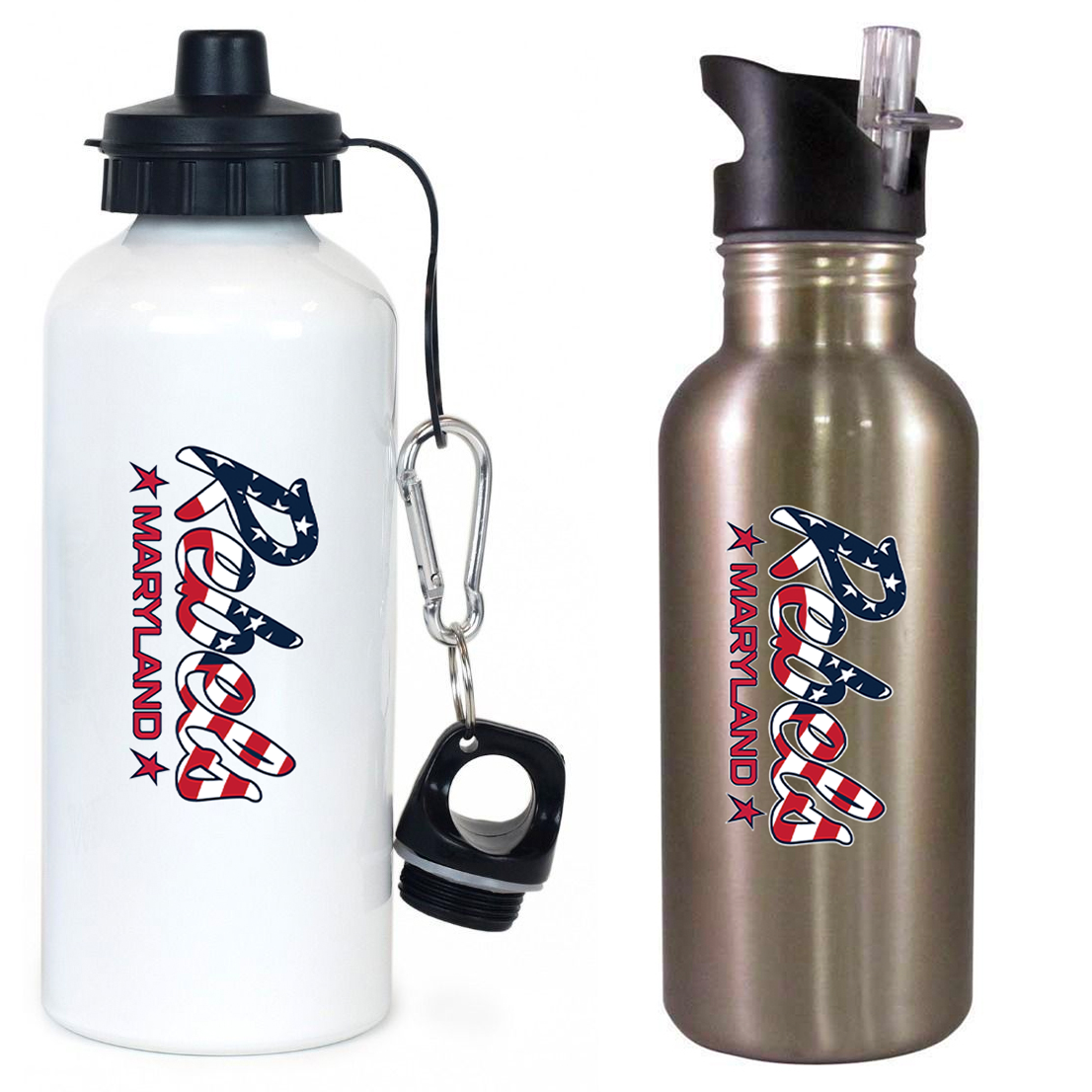 Rebels Maryland Lacrosse Club - Coaching Store Team Water Bottle