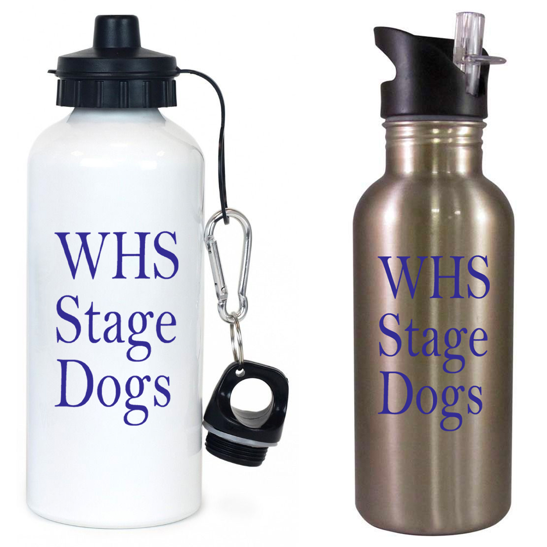 Westerly HS Drama Club Team Water Bottle