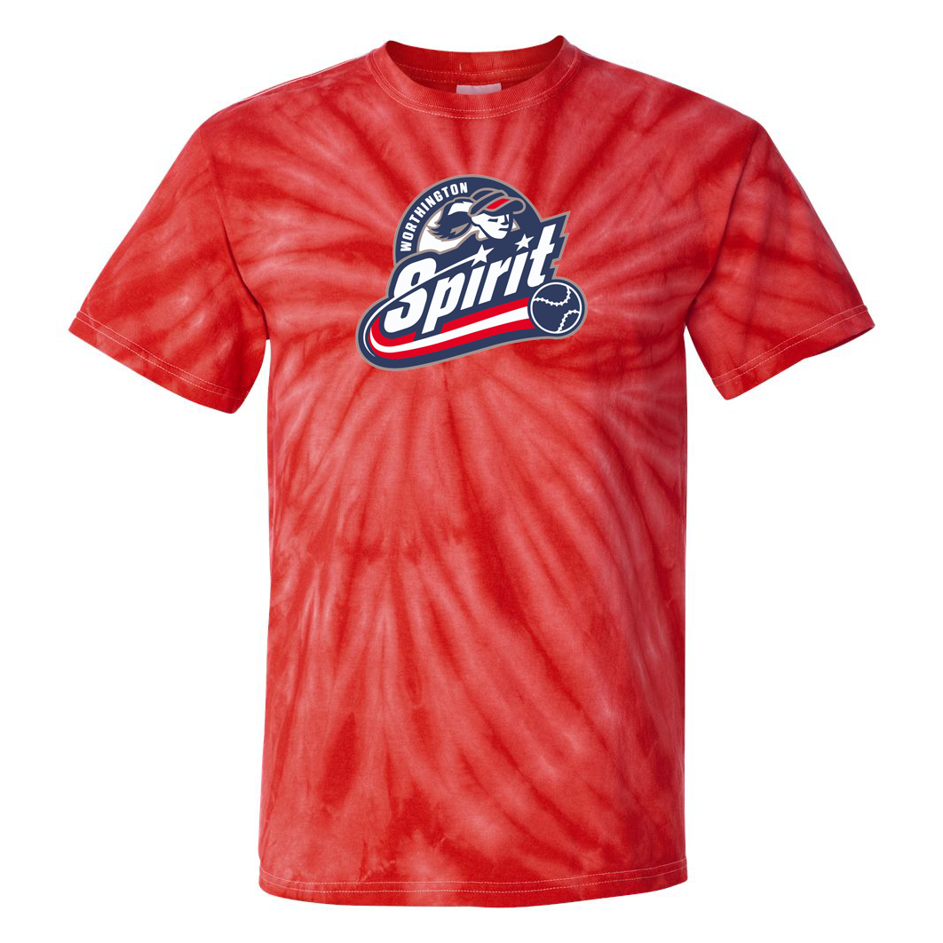 Worthington Spirit Softball Tie-Dye Pinwheel T-Shirt