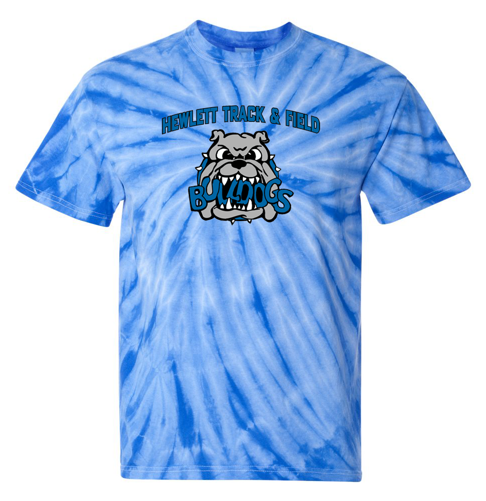 Hewlett Track & Field Tie-Dye Pinwheel T-Shirt