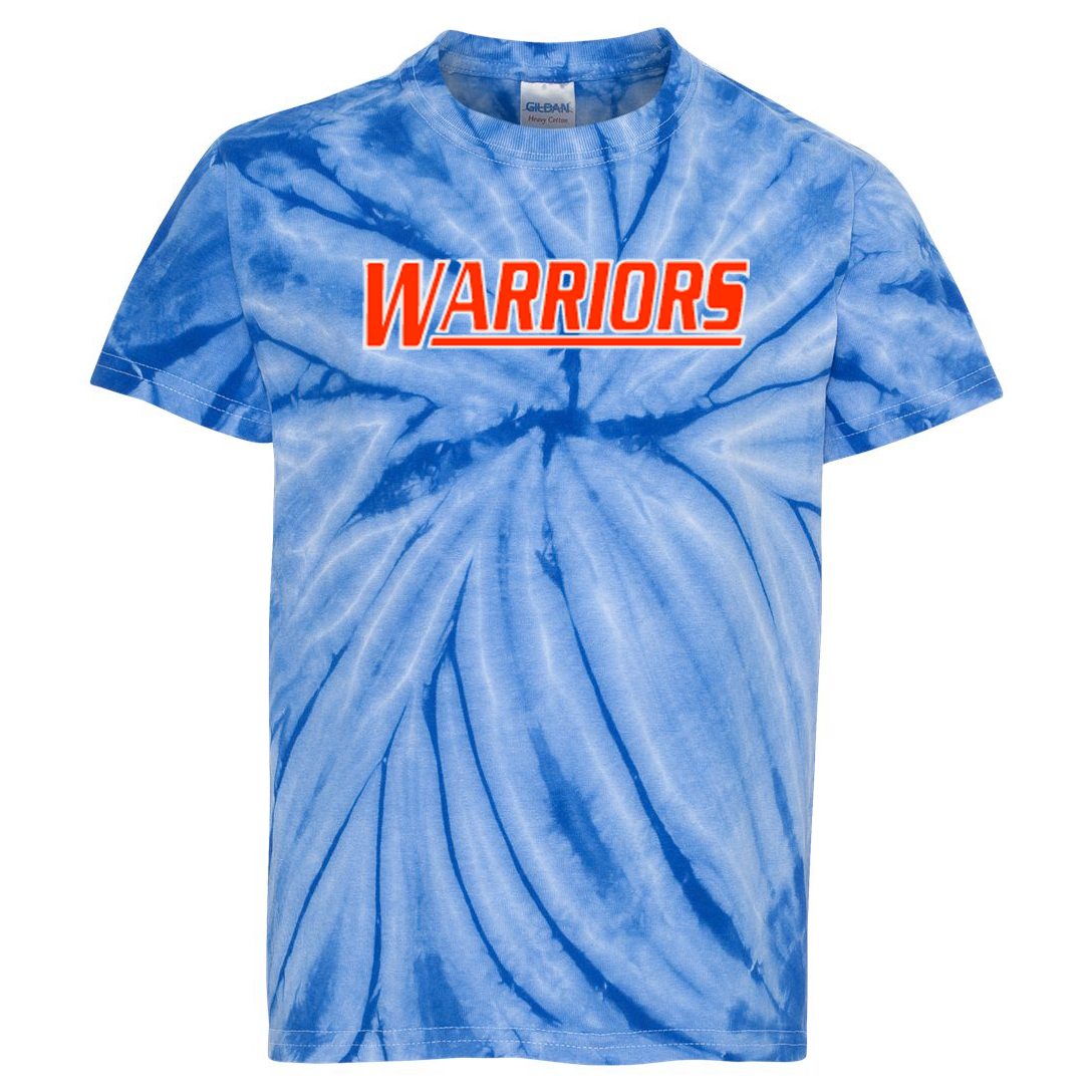 West Warriors Baseball Tie-Dye Pinwheel T-Shirt