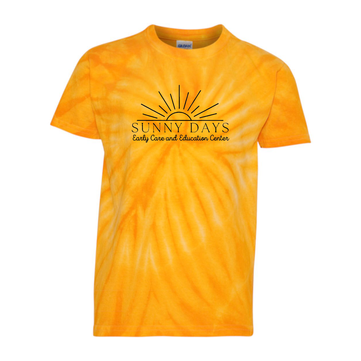 Sunny Days Tie-Dye Pinwheel T-Shirt