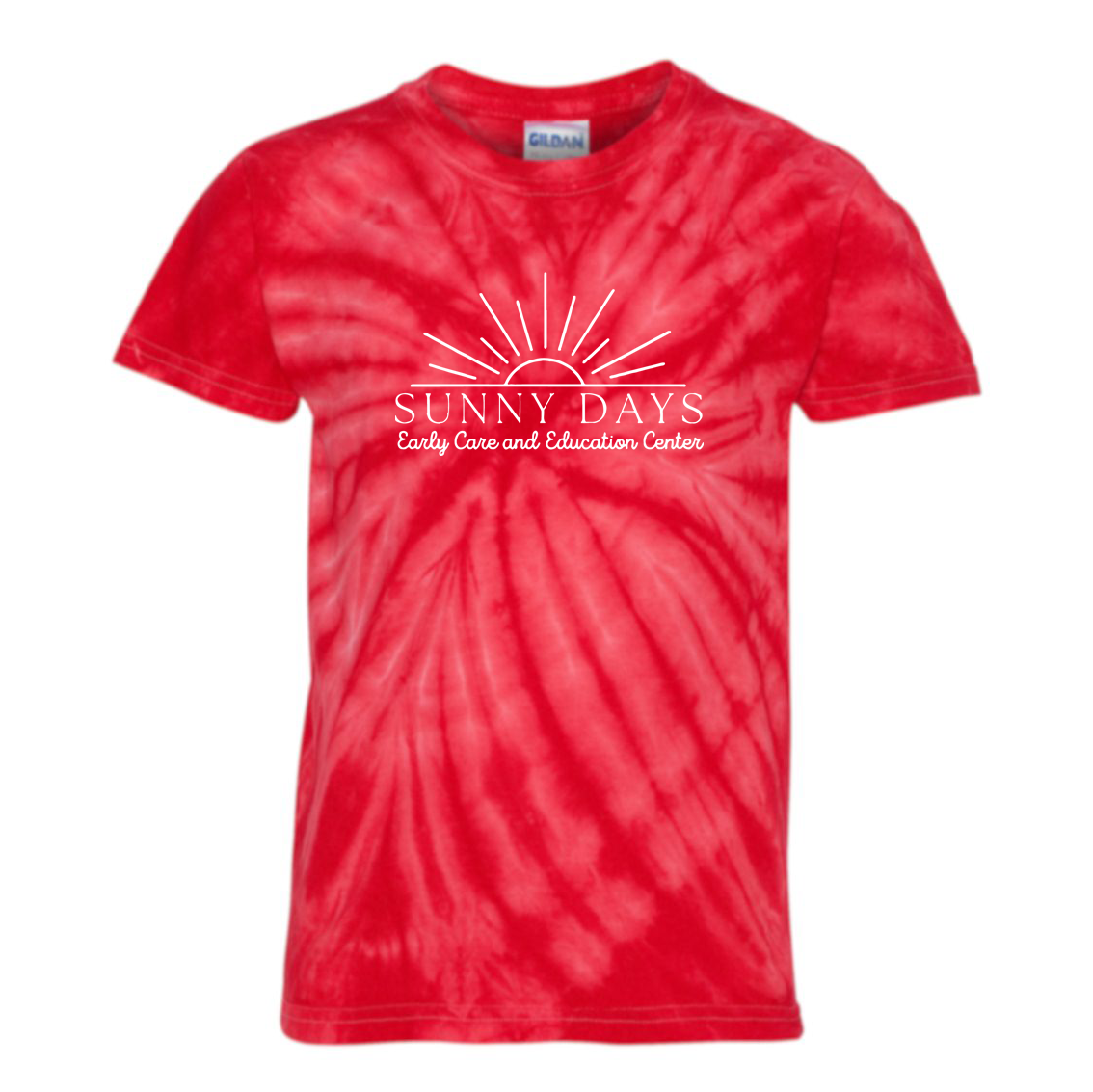 Sunny Days Tie-Dye Pinwheel T-Shirt