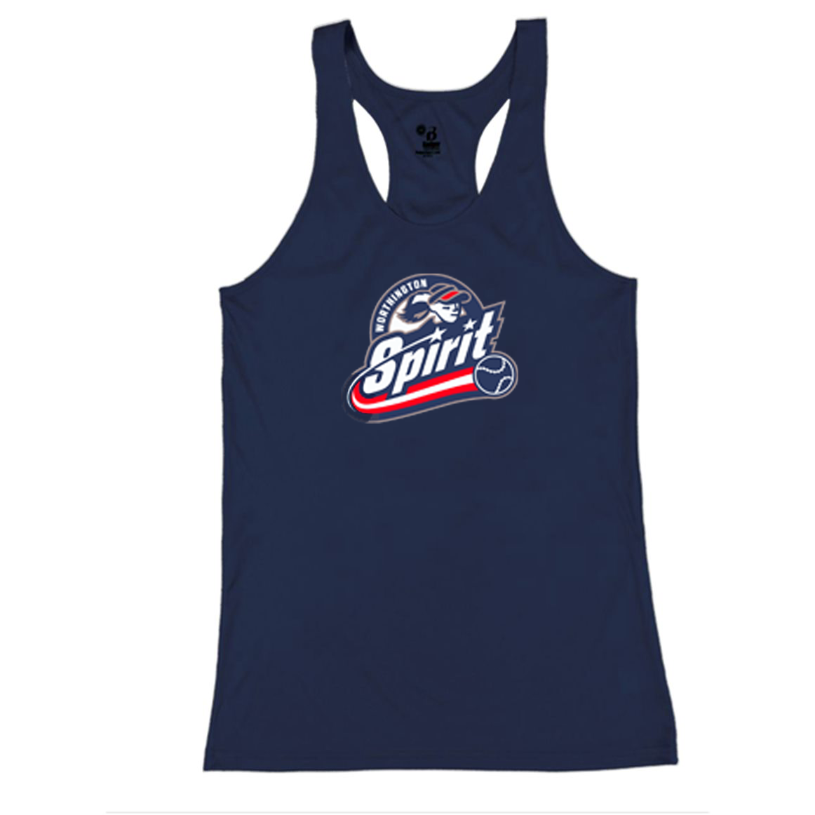 Worthington Spirit Softball Girls B-Core Racerback Tank