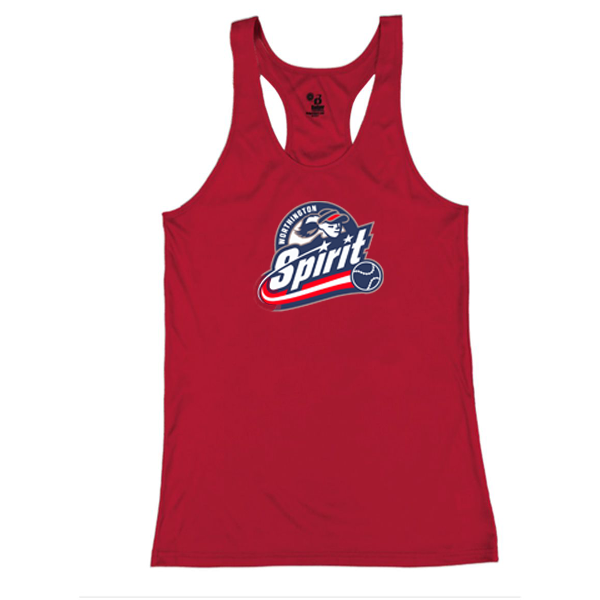 Worthington Spirit Softball Girls B-Core Racerback Tank