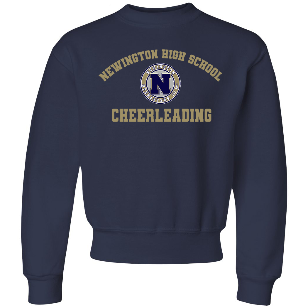 Newington HS Cheer Youth Crewneck Sweatshirt