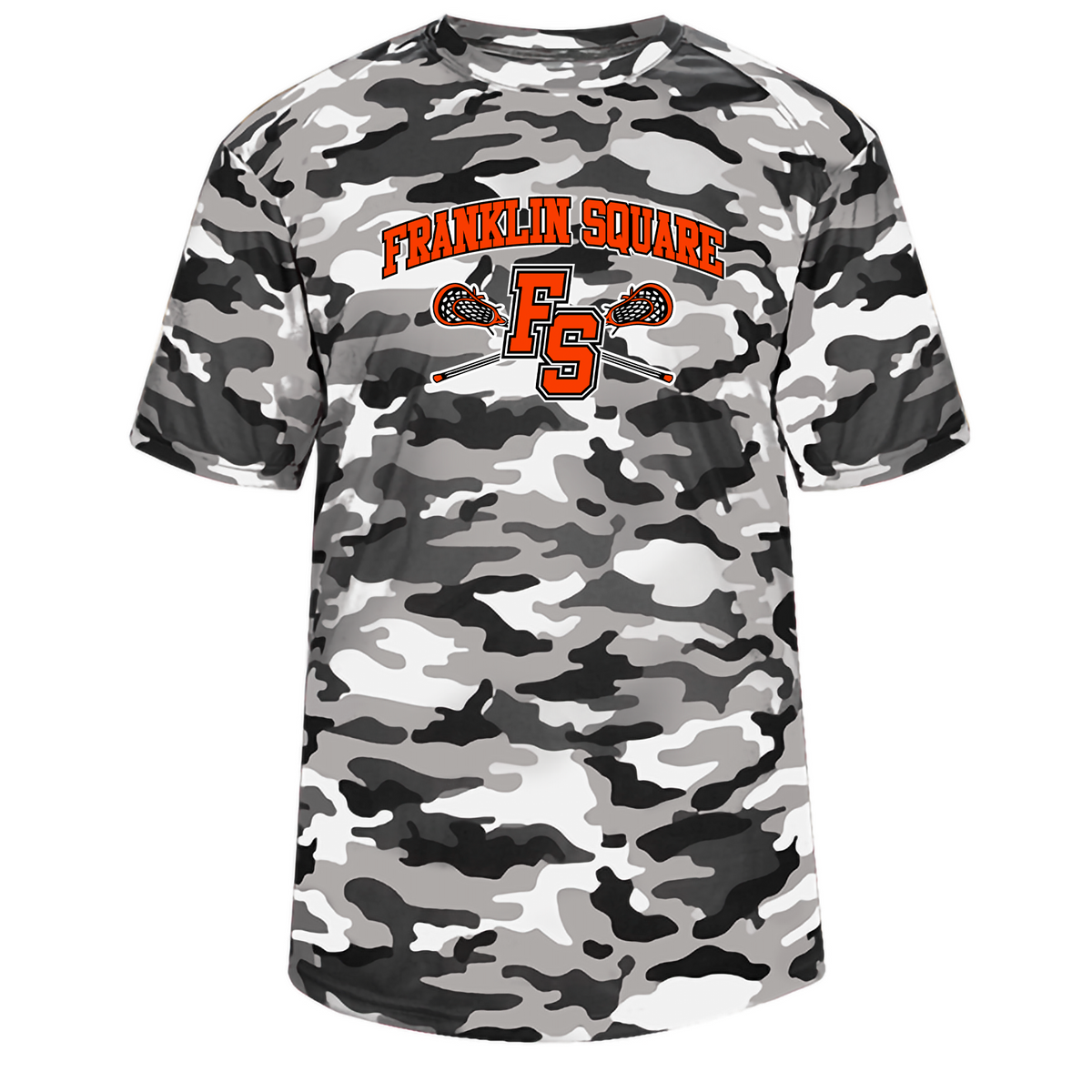 Franklin Square Lacrosse Camo Youth Tee