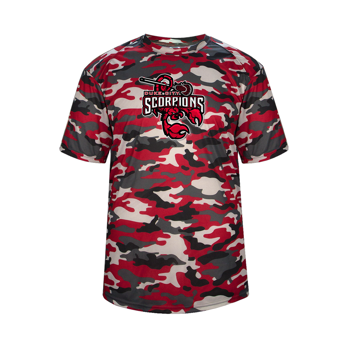 Duke City Scorpions HS Lacrosse Camo Tee