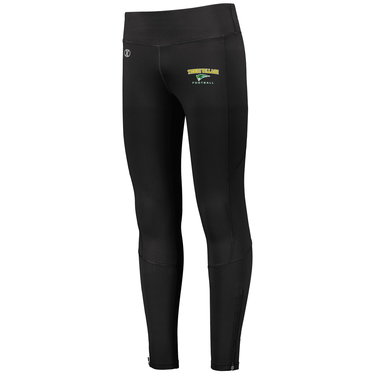 Three Village Football Ladies High Rise Tech Tight