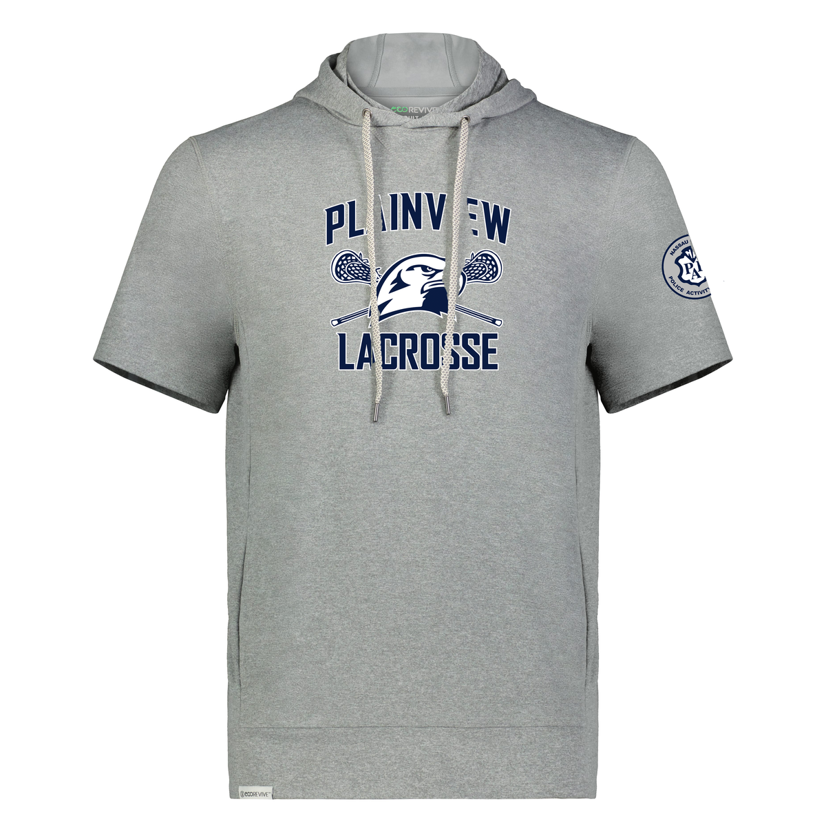 Plainview PAL Lacrosse Ventura Soft Knit Short Sleeve Hoodie