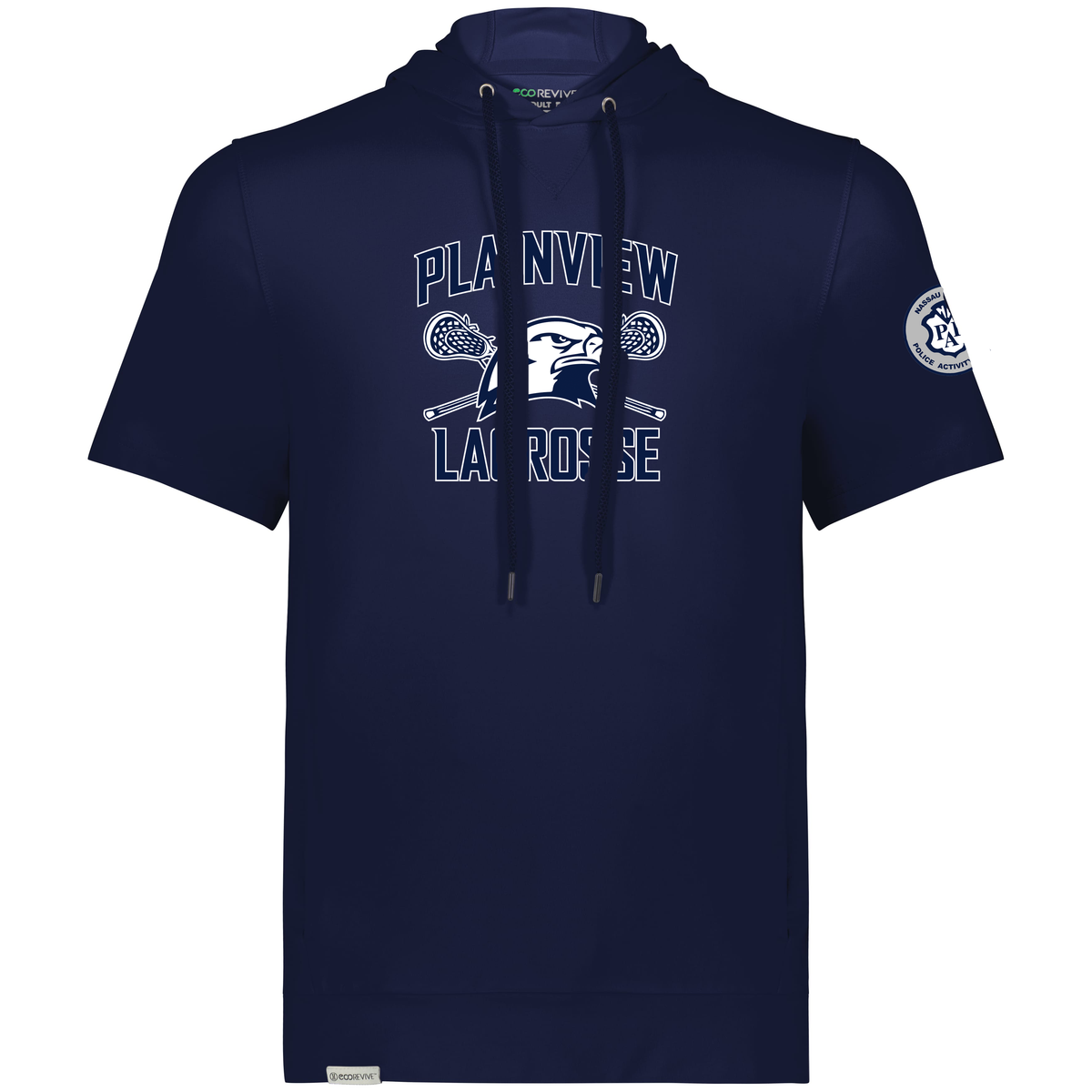 Plainview PAL Lacrosse Ventura Soft Knit Short Sleeve Hoodie