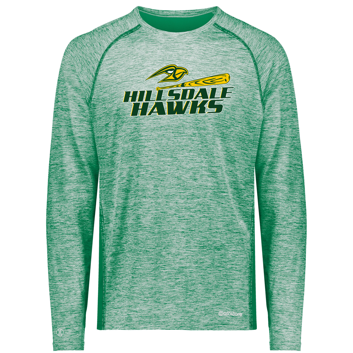 Hillsdale Hawks CoolCore Long Sleeve Shirt